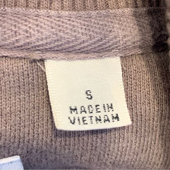 Aritzia Wilfred Diderot Circle Sweater Size Small Taupe Color - Picture 6 of 10